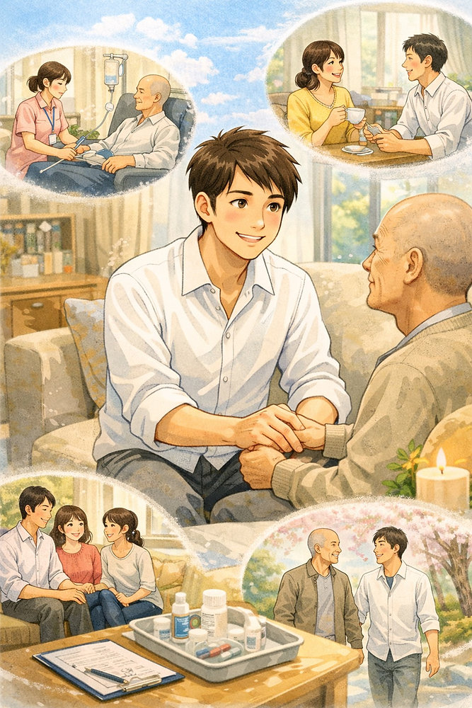 医療だけで終わらせない。在宅で寄り添うLEのがん訪問看護